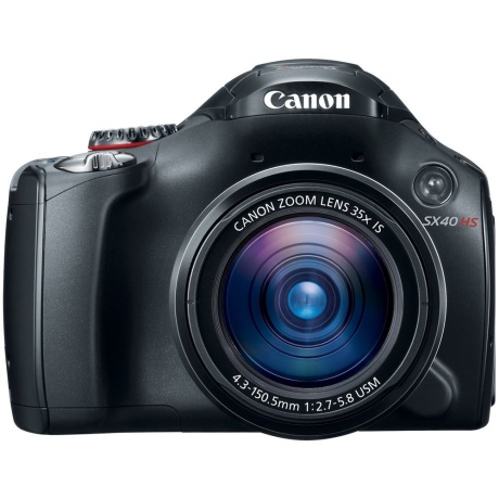 Canon SX40 HS 12.1MP Digital Camera with 35x Wide Angle