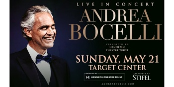 Andrea Bocelli in Minneapolis