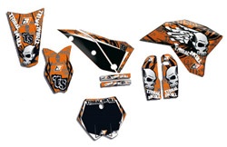 Kit Stickere KTM Sx Blackbird