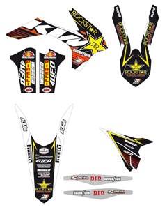 Kit Stickere Ktm Rockstar Blackbird